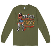 Army Green the heel i wont sassy cowgirls Long Sleeve Tee - texasbilliewilder
