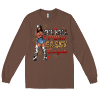Chestnut the heel i wont sassy cowgirls Long Sleeve Tee - texasbilliewilder