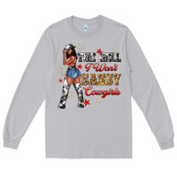 Moon Dust the heel i wont sassy cowgirls Long Sleeve Tee - texasbilliewilder