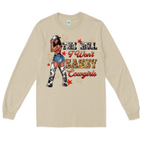Mushroom the heel i wont sassy cowgirls Long Sleeve Tee - texasbilliewilder