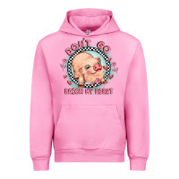 Fuchsia Pink dont go bacon my heart Urban Hoodie - MaliasSmallBusiness