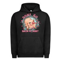 Pigment Black dont go bacon my heart Urban Hoodie - MaliasSmallBusiness
