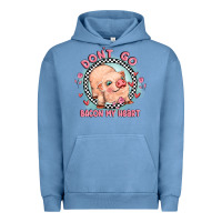 Pigment Pebble Blue dont go bacon my heart Urban Hoodie - MaliasSmallBusiness
