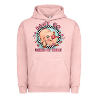 Pigment Salmon dont go bacon my heart Urban Hoodie - MaliasSmallBusiness