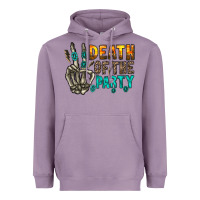 Lavender death of party Heavyweight Hoodie - RacoonDesign