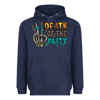 Navy death of party Heavyweight Hoodie - RacoonDesign