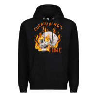 Black everything's fine Premium Hoodie - MaliasSmallBusiness