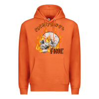 Carrot everything's fine Premium Hoodie - MaliasSmallBusiness