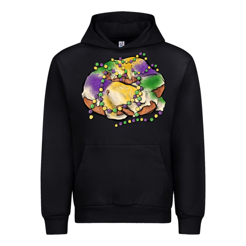 Mardi Gras King Cake Urban Hoodie by MaliasSmallBusiness | Teevron