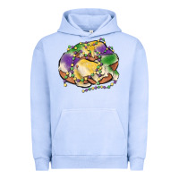 Pigment Grape Ice mardi gras king cake Urban Hoodie - MaliasSmallBusiness