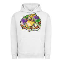 Pigment Lunar Rock mardi gras king cake Urban Hoodie - MaliasSmallBusiness