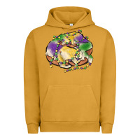 Pigment Peanut Butter mardi gras king cake Urban Hoodie - MaliasSmallBusiness
