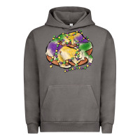 Pigment Tornado mardi gras king cake Urban Hoodie - MaliasSmallBusiness