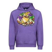 Tulip mardi gras king cake Urban Hoodie - MaliasSmallBusiness
