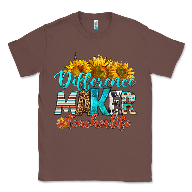 Difference Maker Teacher Life Classic Tee by BundleAndBundleShop | Teevron