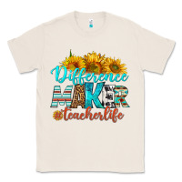 Natural difference maker teacher life Classic Tee - BundleAndBundleShop