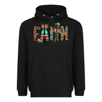 Black faith Heavyweight Hoodie - RacoonDesign