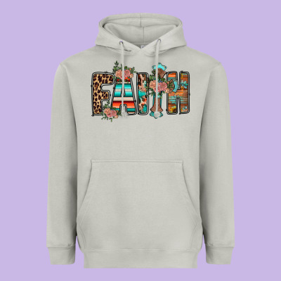 Faith Heavyweight Hoodie Designed By Racoondesign