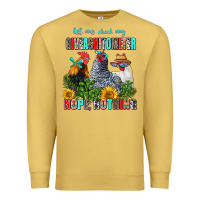 Antique Gold let me check my giveashitometer nope nothing Premium Sweatshirt - AdoDesignShop