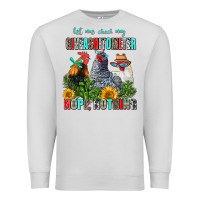 Dove Grey let me check my giveashitometer nope nothing Premium Sweatshirt - AdoDesignShop