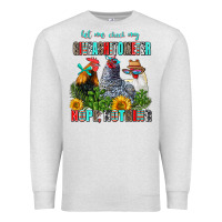 Oatmeal Heather let me check my giveashitometer nope nothing Premium Sweatshirt - AdoDesignShop