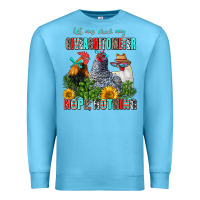 Ocean Blue let me check my giveashitometer nope nothing Premium Sweatshirt - AdoDesignShop