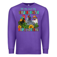 Purple let me check my giveashitometer nope nothing Premium Sweatshirt - AdoDesignShop