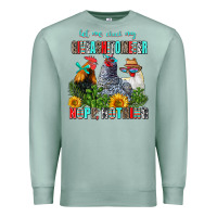 Seafoam let me check my giveashitometer nope nothing Premium Sweatshirt - AdoDesignShop