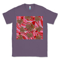 Lavender valentine's day hearts bow and arrow Classic Tee - RanaPortraitStore