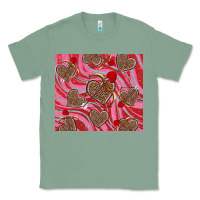 Sage valentine's day hearts bow and arrow Classic Tee - RanaPortraitStore