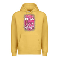 Antique Gold bless your heart Premium Hoodie - MaliasSmallBusiness