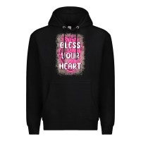 Black bless your heart Premium Hoodie - MaliasSmallBusiness