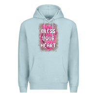 Blue Mist bless your heart Premium Hoodie - MaliasSmallBusiness