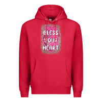 Cardinal bless your heart Premium Hoodie - MaliasSmallBusiness