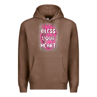 Chestnut bless your heart Premium Hoodie - MaliasSmallBusiness