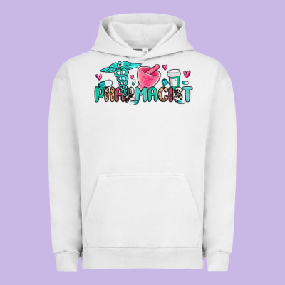 Pharmacist Urban Hoodie Designed By Maliassmallbusiness