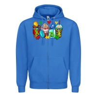 True Royal autism coffee cups Zipper Hoodie - Zillion Design Studio