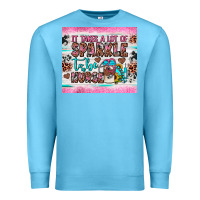 Ocean Blue it takes a lot of sparkle to be a nurse Premium Sweatshirt - JahusDesignShop