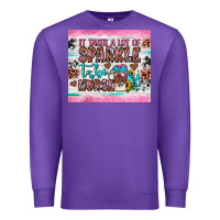 Purple it takes a lot of sparkle to be a nurse Premium Sweatshirt - JahusDesignShop