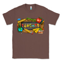 Chestnut teacher Classic Tee - texasbilliewilder