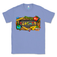 Colony Blue teacher Classic Tee - texasbilliewilder