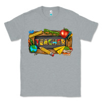Heather Grey teacher Classic Tee - texasbilliewilder