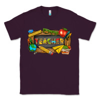 Plum teacher Classic Tee - texasbilliewilder