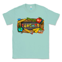 Seafoam teacher Classic Tee - texasbilliewilder