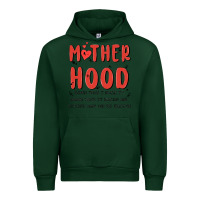 Forest Green motherhood some day i rock it Urban Hoodie - MaliasSmallBusiness