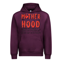 Mauve Wine motherhood some day i rock it Urban Hoodie - MaliasSmallBusiness