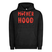 Pigment Black motherhood some day i rock it Urban Hoodie - MaliasSmallBusiness
