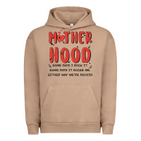 Pigment Burro motherhood some day i rock it Urban Hoodie - MaliasSmallBusiness