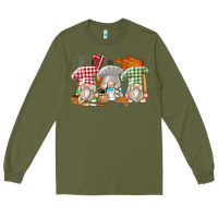 Army Green bakery gnomes Long Sleeve Tee - Zillion Design Studio