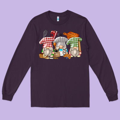 Bakery Gnomes Long Sleeve Tee Designed By Zillion Design Studio